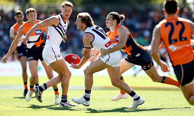AFL 2019 Round 05 - GWS v Fremantle